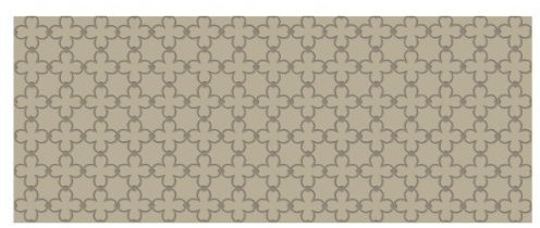 Gilded - Long Texture Plate Spellbinder Paper Arts Wrought Iron for Jewellery Making