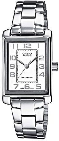 Casio Damen Analog Quarz mit Edelstahl Armbanduhr LTP1234PD7BEF