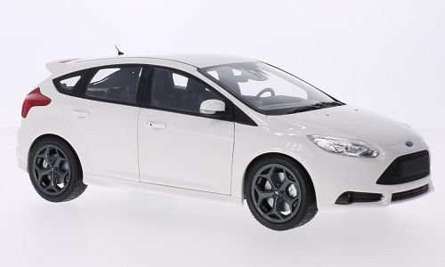 Ford Focus MkIII ST, Weiss, 2011, Modellauto, Fertigmodell, Minichamps 1:18