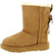 UGG Bailey Bow Ii, Stivali Classici, Unisex - Bambini e ragazzi, Marrone (Chestnut), 22 EU