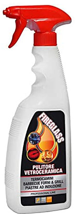 FAREN - Kit de 3 limpiadores para cristales de chimenea y estufa, de alta eficacia para hornos, barbacoas, placas de inducción, chimeneas, 750 ml Faren