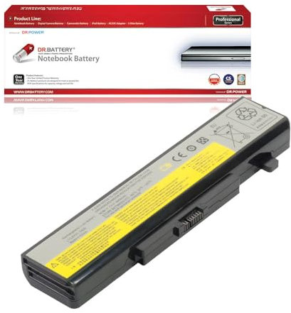 DR. BATTERY 45N1045 Battery Replacement for Lenovo ThinkPad Edge E430 E430c E530 E530c E540 E545 45N1043 45N1053 L11S6F01 0A36311 0B58693 [11.1V / 49Wh]