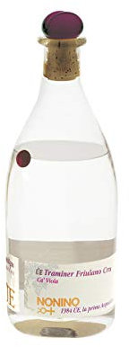Distillerie Nonino, Ue Cru Monovitigno Traminer 43% vol. Delicata e aromatica con sentore di rosa, ricorda il mosto - Bottiglia in vetro da 700 ml