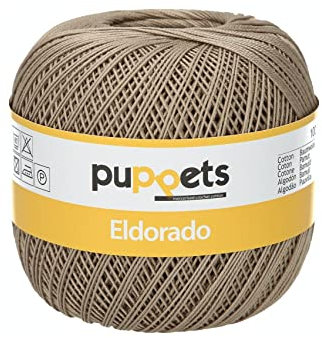 Puppets Eldorade Stärke 10, 50g, 4574010-00392, Farbe:392, Häkelgarne
