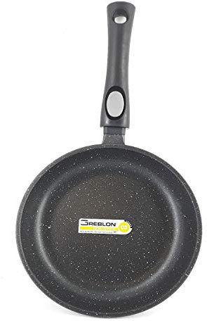 Napoleon Poêle 24 cm Tous feux dont induction, Avec manche amovible, Sans PFOA, Fonte d’aluminium Revêtement anti-adhérent en Greblon C3 de Technologie Allemande