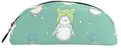 Montoj Cute Cartoon Pinguine Friends Stifteetui Organizer Kosmetiktasche