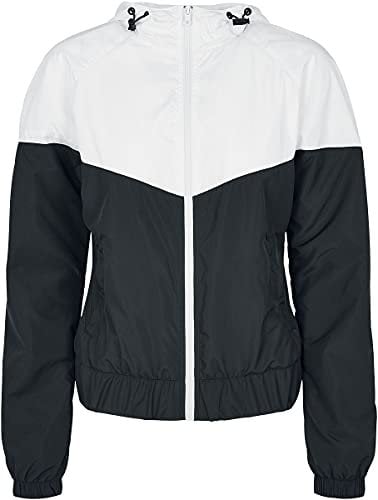 Urban Classics Coupe-Vent Arrow Femme Femme Coupe-vent blanc/noir XL 100% Polyester