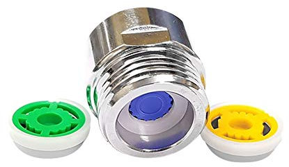 BEAUTYBIGBANG Strahlregler Dusche Stromverringerungs Begrenzer Set Satz bis zu 70% Wassereinsparung 4/6/9 L/min Wasser-Spar-Set für Brauseschläuche Durchflussbegrenzer Wassersparer für Dusche