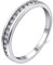 YL Damen Ewigkeitsring 925 Sterling Silber Schliff April Geburtsstein weißen Zirkonia Jahrestag Verlobungsring(Größe 58）