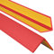 ProfiPVC Perfil angular de PVC 35x35mm, 200cm - ángulo pvc, autoadhesivo listón de plástico, protección de esquinas y bordes, esquina de gomma para cantos - cantonera protector, Rojo