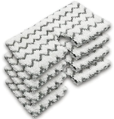 HDDICE Paquete de 4 almohadillas de repuesto para mopa de vapor Shark Klik n'Flip S6001UK S6003UK y S6005UK