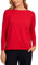 CRZ YOGA Damen Pima Baumwolle Sport Langarmshirt Fitness Yoga Langarm Leichte Shirt Longsleeve Lässig Oberteile Festival Rot 40