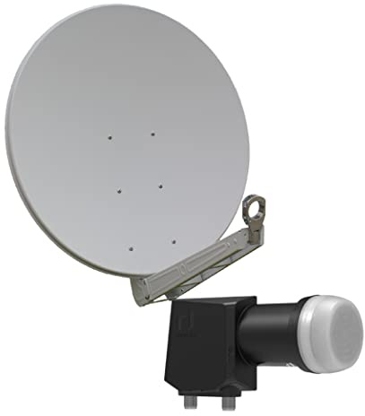 Gibertini OP 85 SE - Alu-Antenne - weiß - 2 Teilnehmer