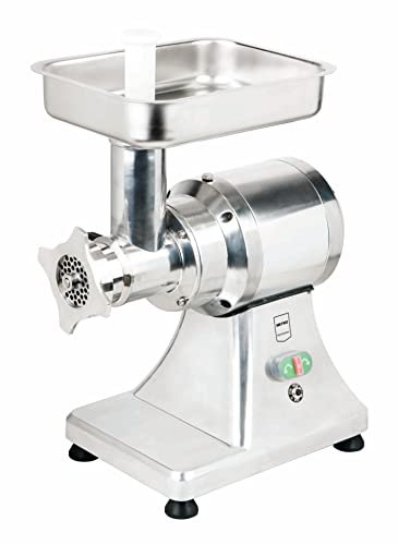 METRO Professional Fleischwolf GMG1200, Edelstahl/Aluminium, 23 x 43 x 52 cm, 200 kg/St, 735 W, silber