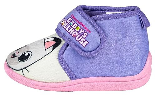 Gabby´s Dollhouse Unisex Kinder Hausschuhe Slipper, Mehrfarbig, 24 EU Schmal