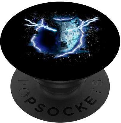 Blitzwolf, Feuer und Eiswölfe PopSockets mit austauschbarem PopGrip
