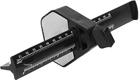 Garosa Verstellbares Paralleles Markierung Messgerät 0-150mm Holz Bearbeitungs Werkzeug mit Skalierung und Kribbel Nadeln, für Brett-und Metall Markierung