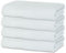 BANANALU 4 Badetücher 70x140 cm 100% Baumwolle Badetuch Duschtuch Weiß