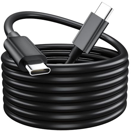 Cable USB C para HP Chromebook Lenovo Thinkpad,65W PD Carga Rápida Tipo C Cable 1,8M,45W Ligero Cable para Thinkpad Yoga,Tab,Dell Chromebook,Asus,Samsung,Acer,Google Tablet Notebook Ordenador Portatil