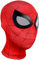 Spider Mask Superhero Mask, Fancy Dress Mask for Adult Kids, Spider Mask with Superhero Lenses Invisible Zip, Marvel Mask for Halloween Christmas Carnival Cosplay Movie Role Party Props (RED)