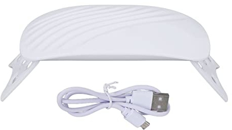 Blitzhärtunglampe, 36 Watt Uvnail -Lampe, 12 LED -Perlen Gelnagel Uvlight, faltbares Ständer Design mit USB -Kabel, Uvresin -Lampe schnelles HärtungsgelN