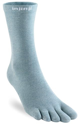 Injinji Unisex Liner Crew Socks, S