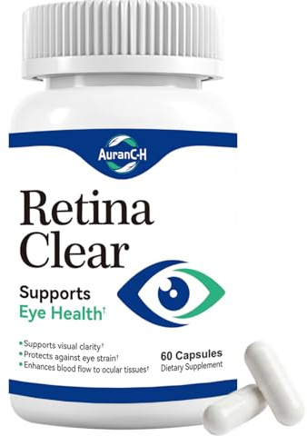 Lutein Supplement for Eyes, Vision Support – Eye Health Formula with Lutein, Zeaxanthin, Quercetin, Vitamin A, Zinc, & Bilberry – Supports Visual Clarity, Focus & Eye Fatigue Relief – 60 Capsules