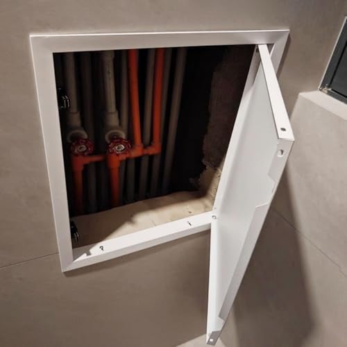 Sportello Ispezione Pannello di Accesso a Scomparsa 15 20 25 30 35 40 45 50 55 60 cm, Sportello di Ispezione Idraulico Antipolvere, Quadro Elettrico per Porta del Solaio(8x12in(20x30cm))
