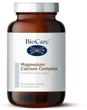 BioCare Magnesium Calcium Complex, 90 Capsules | Balanced Magnesium and Calcium for Bone and Muscle Support