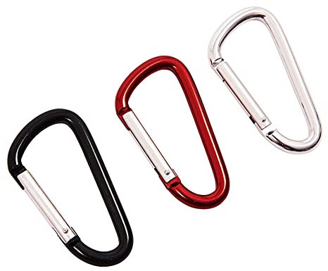 Am-Tech Conjunto de 3 piezas gancho de seguridad, S4320