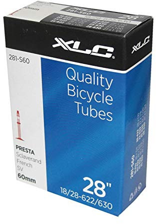 XLC 28' Schlauch, 700x18/28C (18/28-622/630), SV 60 mm (1 Stück)