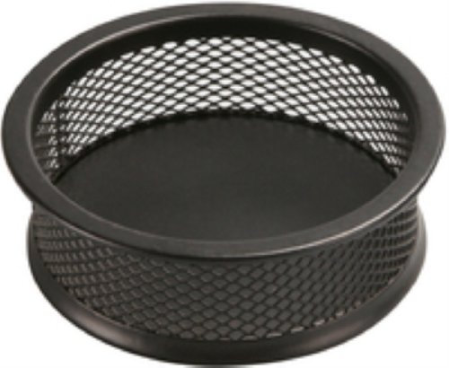 Q Connect Mesh Papier Clip Pot - Noir