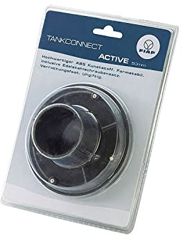 FIAP TankConnect ACTIVE 50 - ABS Durchführung mit Gegenflansch - Doppelte innere Klebeverbindung Ø 50 mm - Folienflansch - Teichdurchführung