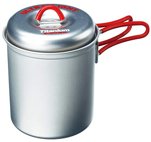 Ebanyu (EVERNEW) titanio Ultra Light olla profunda S ROJO ECA264R