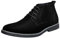 Bruno Marc Men's Chukka Suede Leather Chukka Desert Oxford Ankle Boots,Size 8.5,Black,Chukka