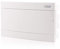 Intratec quadro elettrico incasso IP40 – Centralino 1 fila fino a 18 moduli, porta bianca, per installazioni in ambienti asciutti, 392 x 232 x 106 mm