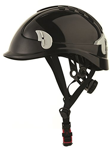 SINGER SAFETY Industriehelm, Riggerhelm für Höhenarbeiten, Schwarz, 30 x 25 x 18 cm