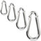 C.P. Sports Karabinerhaken 80mm x 8 mm & 60mm x 6mm 1-60 Stück Karabiner Haken Schnapphaken (8 x 80 mm, 1 Stück)