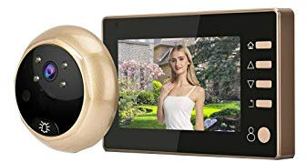 SPIONCINO ELETTRONICO DIGITALE PORTA CAMPANELLO CON MONITOR 4.3'' CON FOTOCAMERA CW415