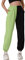 HAPYWER Jogginghose Damen Baumwolle Lang Freizeithosen High Waist Lässige Loose Sweathose mit Taschen Trainingshose Übergröße Sporthose Zweifarbig Sommerhose Casual Mode（Hellgrün，S）