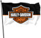Harley-Davidson-Flagge, 90 x 150 cm, lebendige Farben und verblasst nicht, Heimdekoration, Gartendekoration, Innen- und Außendekoration