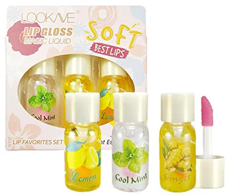 Luckxing Lip Plumper-Glanz,Lippenstift-Lippen-Feuchtigkeitscreme für Farbwechsel | Lippenstift, langanhaltendes Lipgloss-Set für feuchtigkeitsspendende Erweichung und Beruhigung