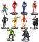 Suuperhero Mini Figuren Set, 10 Stück Avvengers Cake Topper Geburtstags Dekoration Avvengers Figuren Kuchen Deko Geburtstag Kuchen Dekoration für Kinder Geburtstag Party Dekoration