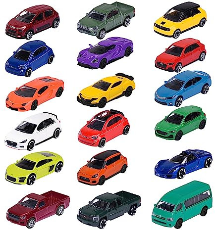 Majorette – Street Cars – Honda E Spielzeugauto (7,5 cm), mit Freilauf und Federung, kleines Modellauto für Kinder ab 3 Jahren, Durchsichtig, 1 Stück, Farbe - Gelb