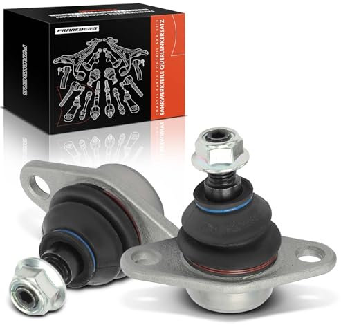 Frankberg Lot de 2 joints de suspension pour essieu avant inférieur extérieur compatible avec M.i.n.i R50 R53 1.6L 1.4L 2001-2006 M.i.n.i Cabriolet R52 1.6L 2004-2007 Replace# 31126756309