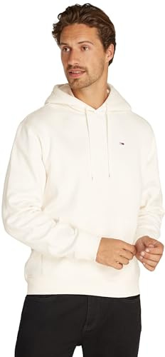 Tommy Jeans Men's Hoodie, Beige (Ancient White), XXL