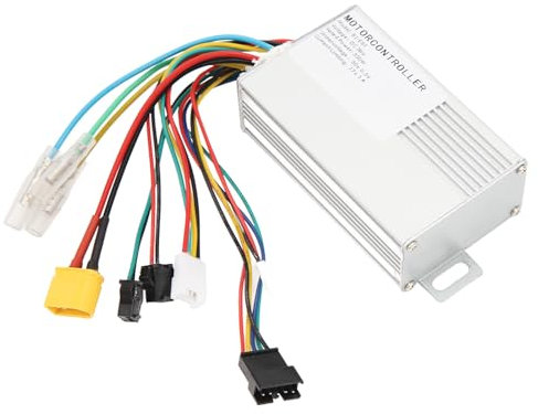 Fockety 350W 36V Elektroroller Controller, E9T Controller, schnell kühlender Aluminiumlegierungsgehäuse-Motor-Controller für Elektrofahrrad-Roller, reaktionsschnelle Steuerung