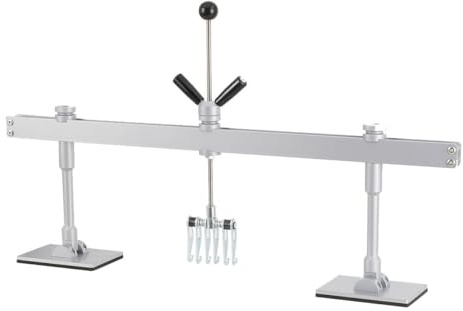 Lfhelper 80cm Dent Puller Lackfreies Reparatur Dellen Reparaturset | 6-Claw Zugbrücke Spotter Zubehör Ausbeulwerkzeug, Verstellbare Fußschwenkpolster Ausbeul Reparatur Dellen Repair Tool