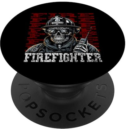 Feuerwehrmann Feuerwehrmann Radio - Bravery Fire Rescue PopSockets mit austauschbarem PopGrip