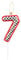 Birthday Cake Number 7 Candle Topper, Red Racing Happy Birthday 7th Cake Toppers, Red Black and White Racing Decorations for Kids Boys Car Theme Birthday Party